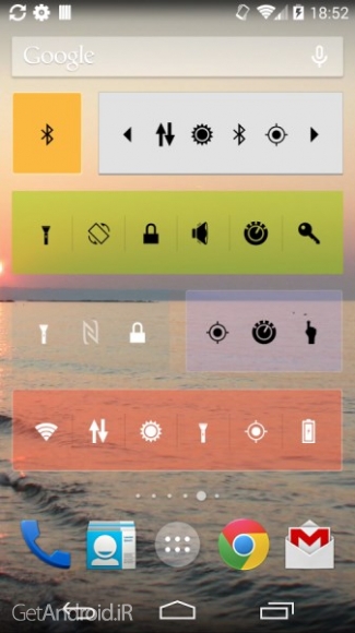 دانلود Extended Controls 6.1.2 بهترین ویجت های کاربردی برای اندروید