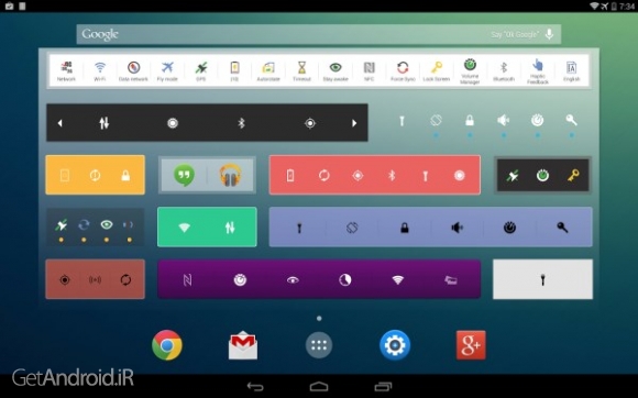 دانلود Extended Controls 6.1.2 بهترین ویجت های کاربردی برای اندروید