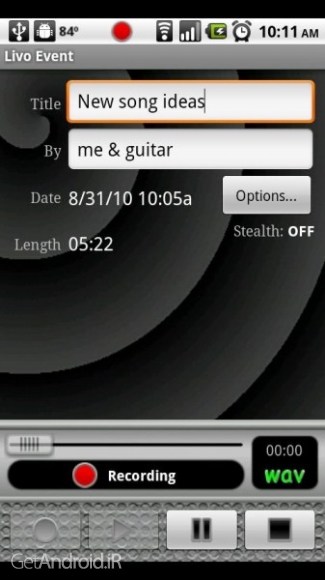 دانلود Livo Recorder Pro 3.8.1 بهترین برنامه ضبط صدای مخفی اندروید
