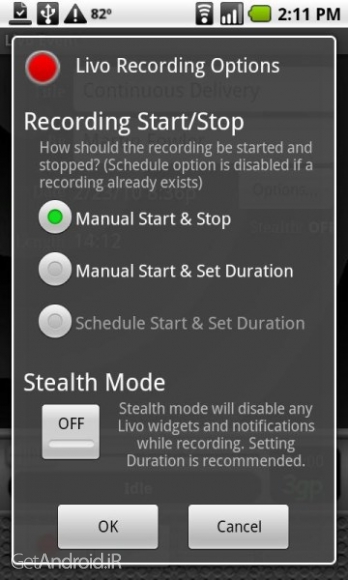 دانلود Livo Recorder Pro 3.8.1 بهترین برنامه ضبط صدای مخفی اندروید