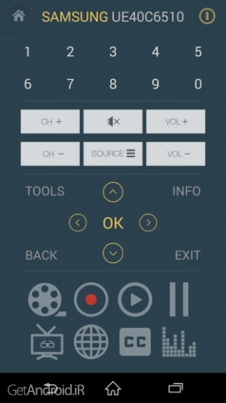 دانلود Samsung TV Remote DLNA AdFree 4.5.5 b2300 بهترین ریموت کنترل تلویزیون سامسونگ برای اندروید