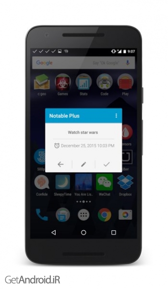 دانلود Notable Plus 1.5.8 برنامه یادآوری کارهای روزانه برای اندروید