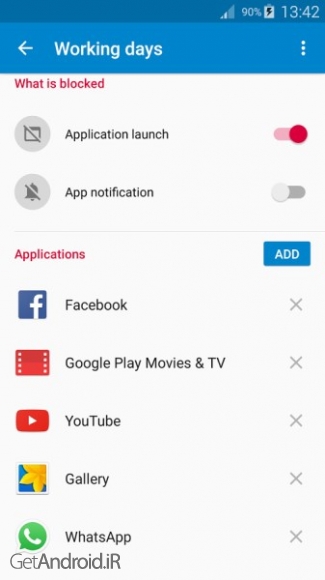 دانلود برنامه AppBlock Stay Focused اندروید