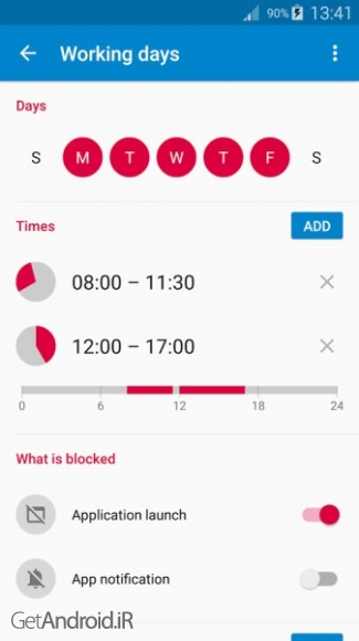 دانلود برنامه AppBlock Stay Focused اندروید