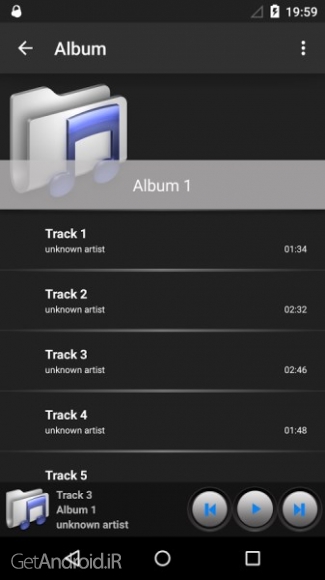 دانلود Beater MP3 player v1.2.0 برنامه ام پی تری پلیر جدید اندروید