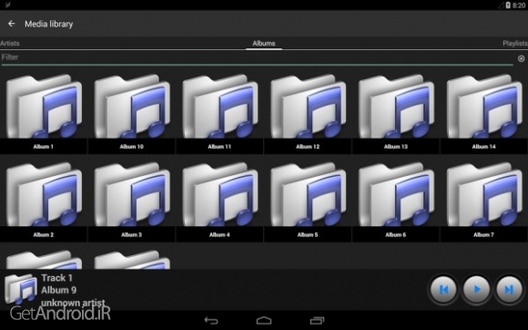 دانلود Beater MP3 player v1.2.0 برنامه ام پی تری پلیر جدید اندروید