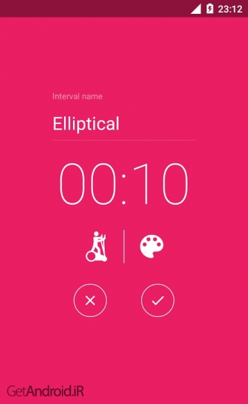 دانلود Hybrid Interval Timer Premium v1.1.6.1 برنامه تایمر حرفه ای اندروید