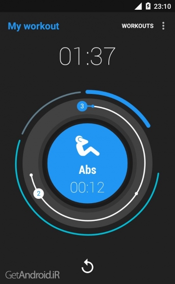 دانلود Hybrid Interval Timer Premium v1.1.6.1 برنامه تایمر حرفه ای اندروید
