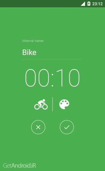 دانلود Hybrid Interval Timer Premium v1.1.6.1 برنامه تایمر حرفه ای اندروید
