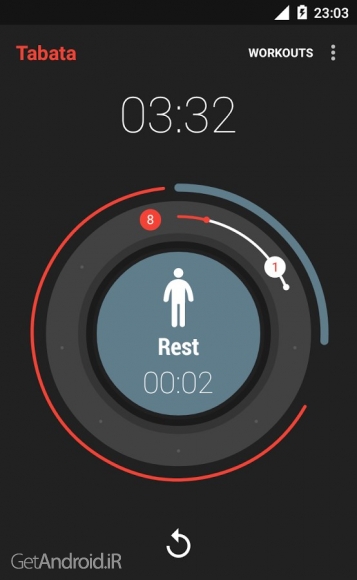دانلود Hybrid Interval Timer Premium v1.1.6.1 برنامه تایمر حرفه ای اندروید