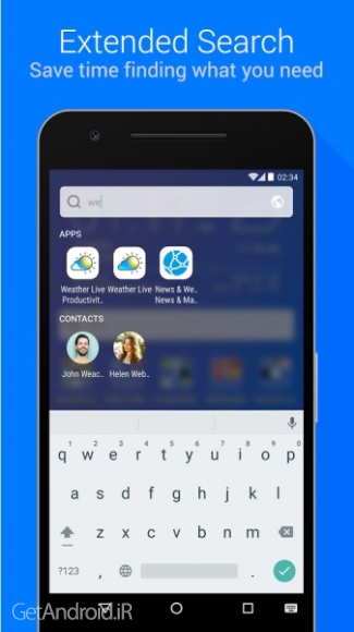دانلود Launcher for Me 1.3 لانچر سبک و سریع اندروید