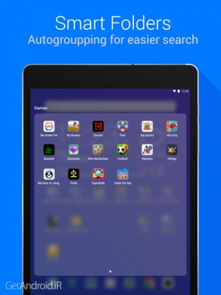 دانلود Launcher for Me 1.3 لانچر سبک و سریع اندروید