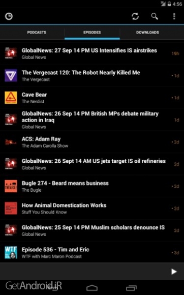 دانلود برنامه Podkicker Pro اندروید