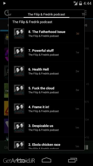 دانلود برنامه Podkicker Pro اندروید