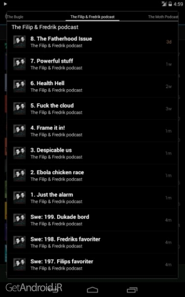 دانلود برنامه Podkicker Pro اندروید