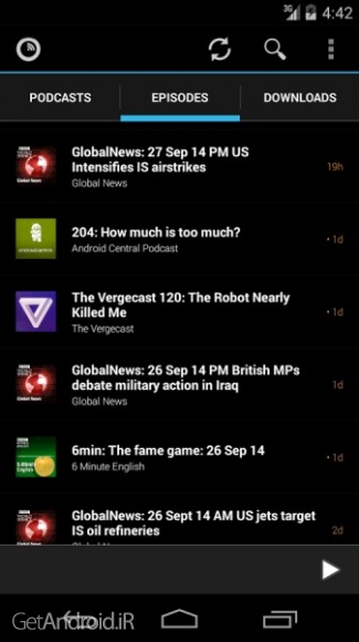دانلود برنامه Podkicker Pro اندروید