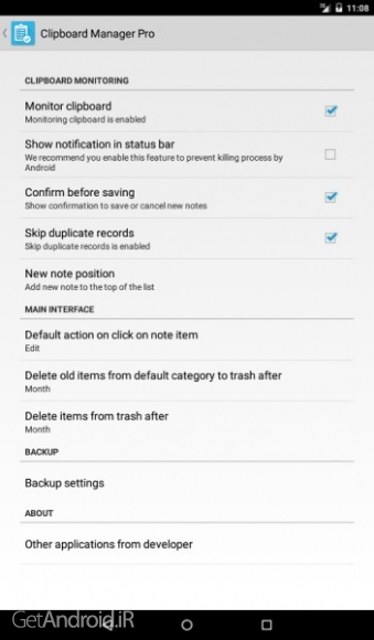 دانلود برنامه Clipboard Manager Pro اندروید