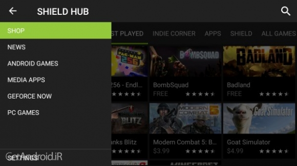 دانلود برنامه NVIDIA SHIELD Hub اندروید
