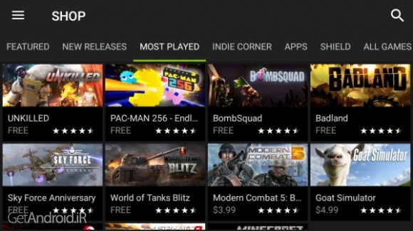 دانلود برنامه NVIDIA SHIELD Hub اندروید