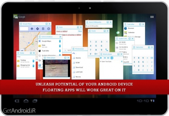دانلود برنامه Floating Apps اندروید