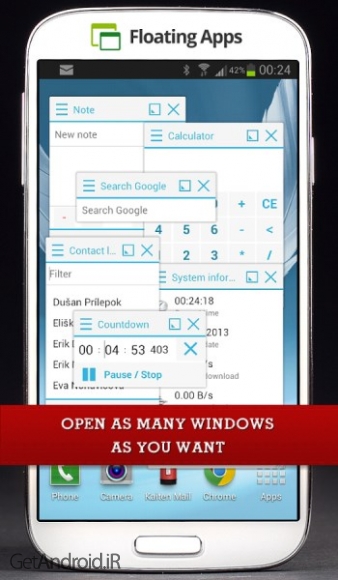 دانلود برنامه Floating Apps اندروید