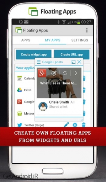 دانلود برنامه Floating Apps اندروید