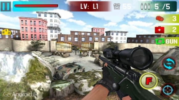 دانلود بازی Sniper Shoot War 3D اندروید