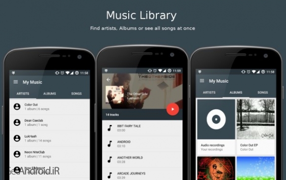 دانلود Hexagon - Media Player Pro 2.1.0 برنامه پخش فایل های مالتی مدیا در اندروید