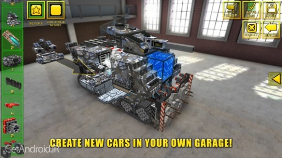 دانلود بازی Blocky Cars Online اندروید