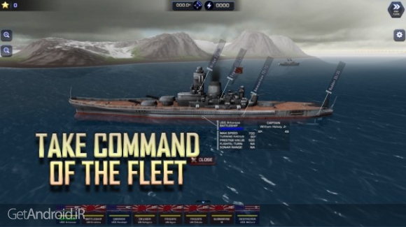 دانلود Battle Fleet 2 v1.41 بازی استراتژیکی نبرد ناوگان 2 اندروید