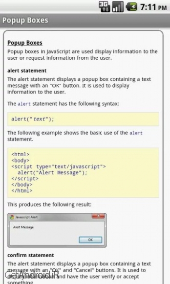 دانلود JS PRO v1.8 نرم افزار آموزش جاوا اسکریپت برای اندروید