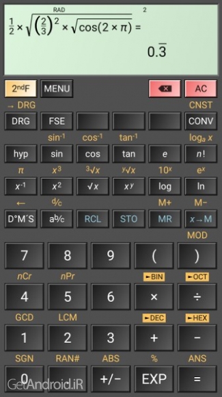 دانلود برنامه HiPER Calc Pro اندروید