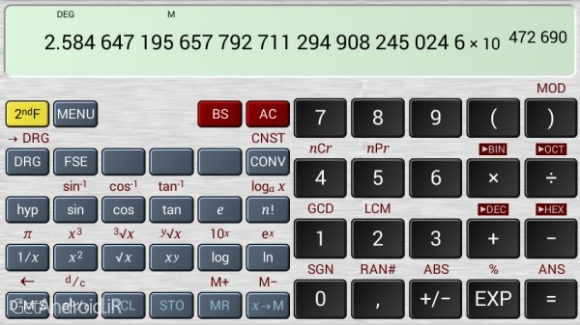 دانلود برنامه HiPER Calc Pro اندروید