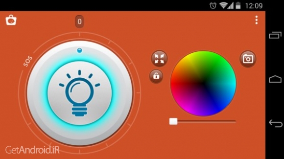 دانلود LED Flashlight Premium 2.1.4 برنامه چراغ قوه حرفه ای اندروید