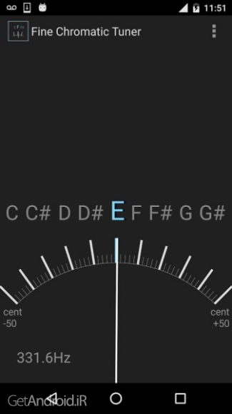 دانلود Fine Chromatic Tuner 1.90 كوك كردن گيتار اندروید