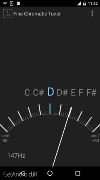 دانلود Fine Chromatic Tuner 1.90 كوك كردن گيتار اندروید