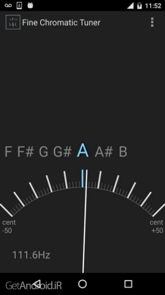 دانلود Fine Chromatic Tuner 1.90 كوك كردن گيتار اندروید
