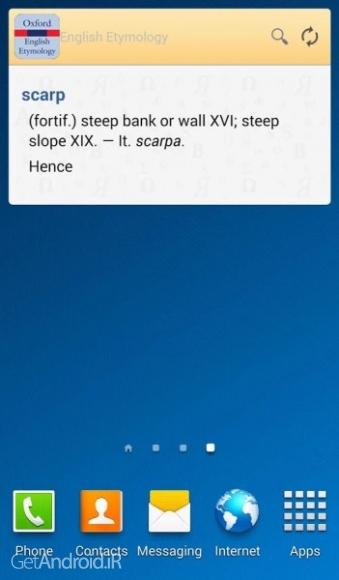 دانلود Oxford English Etymology 8.0.232 دیکشنری ریشه یابی کلمات انگلیسی آکسفورد اندروید