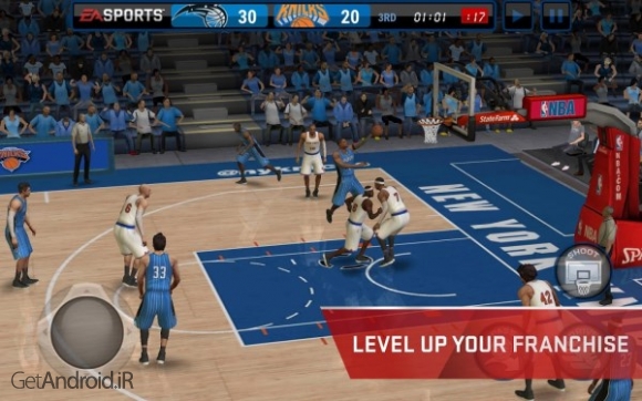 دانلود بازی NBA LIVE Mobile Basketball اندروید