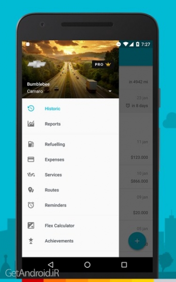 دانلود برنامه Drivvo اندروید