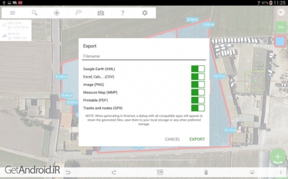 دانلود برنامه Agro Measure Map Pro اندروید