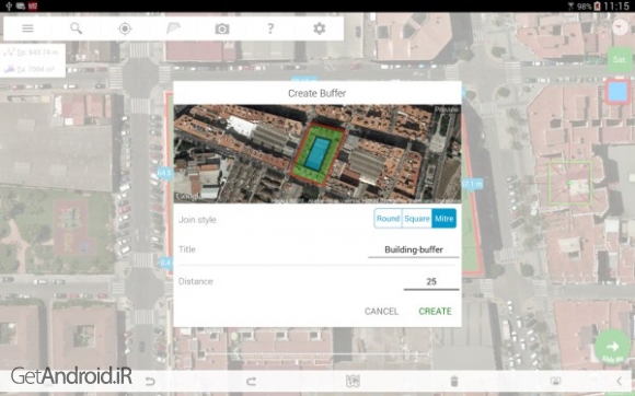 دانلود برنامه اندازه گیری مساحت زمین اندروید