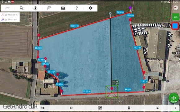 دانلود اپلیکیشن Agro Measure Map Pro اندروید
