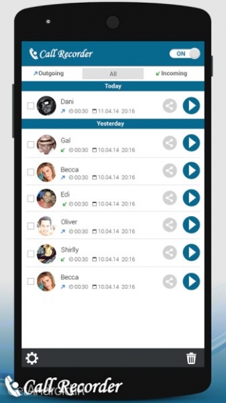 دانلود Auto Call Recorder premium v1.1.74 برنامه ضبط اتوماتیک مکالمه برای اندروید