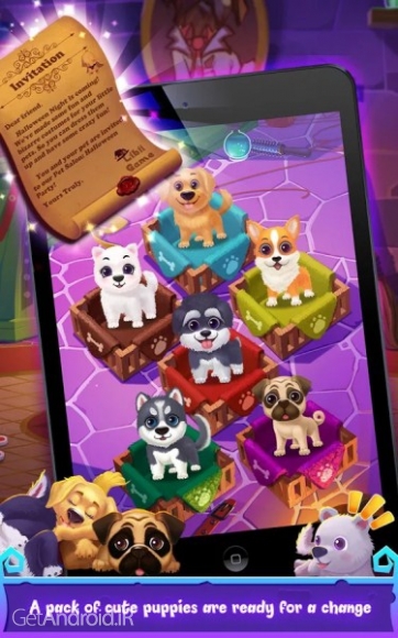 دانلود Pet Salon: Halloween v1.0 (Full) 1.0 بازی سالن زیبایی حیوانات: هالووین اندروید