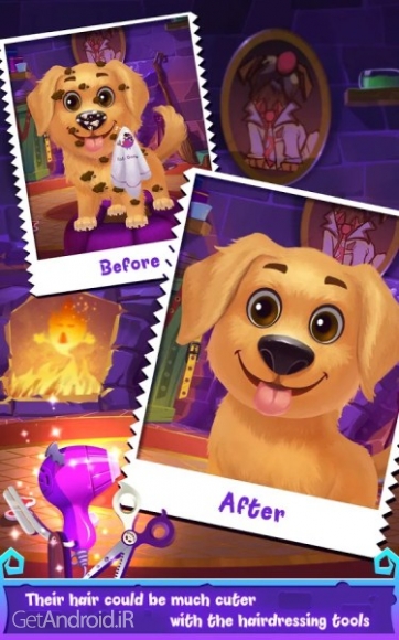 دانلود Pet Salon: Halloween v1.0 (Full) 1.0 بازی سالن زیبایی حیوانات: هالووین اندروید