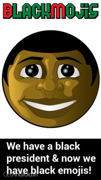 دانلود Blackmojis by Emoji World ™ v2.1 ایموجی و شکلک های سیاه اندروید