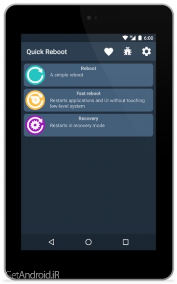 دانلود برنامه Quick Reboot Pro اندروید
