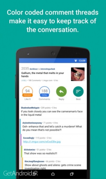 دانلود برنامه Relay for reddit Pro اندروید