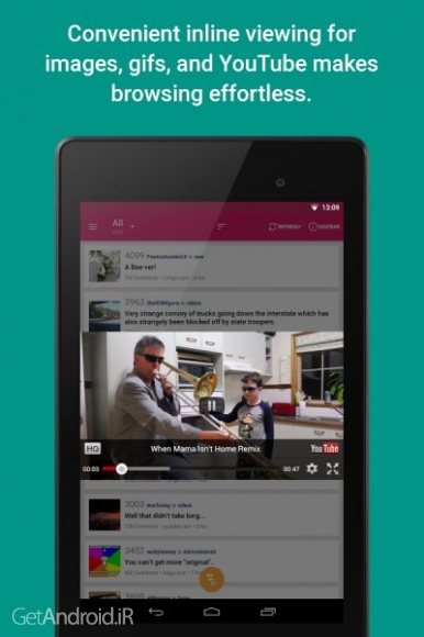 دانلود برنامه Relay for reddit Pro اندروید